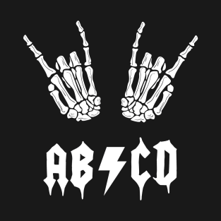 ABCD Rock & Roll Skeleton T-Shirt