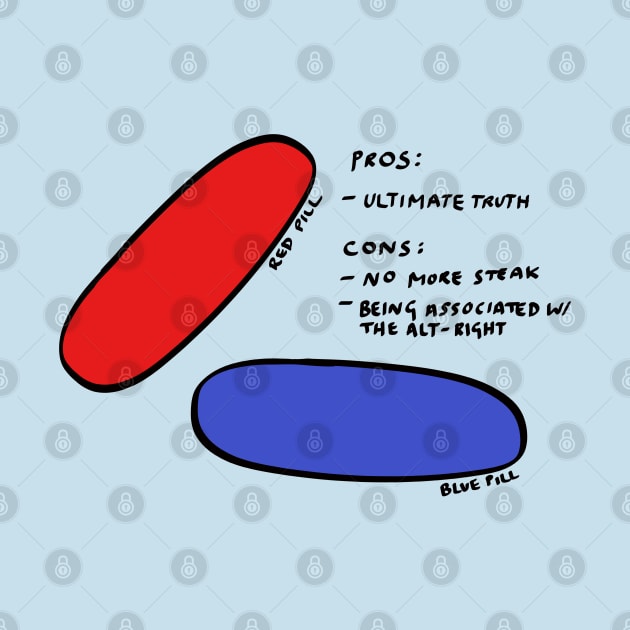 Blue Pill Red Pill by unexaminedlife