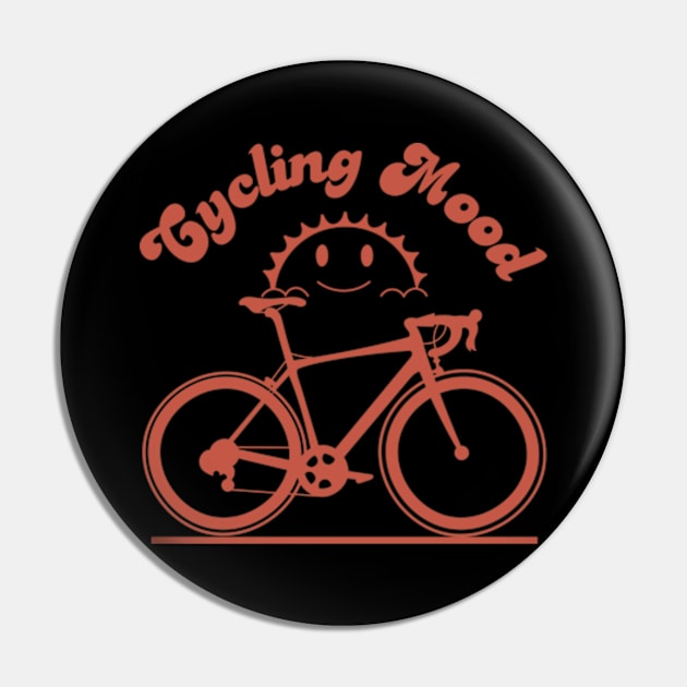 Cycling Mood Pin by Oiyo