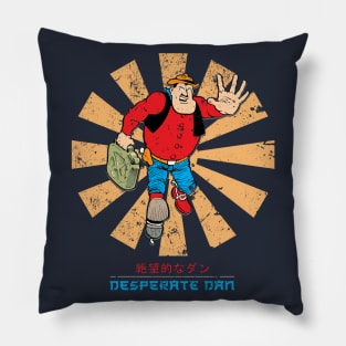 Desperate Dan Retro Japanese Pillow