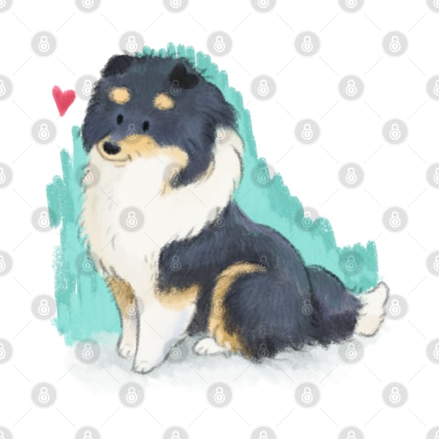 Tri Collie by Elspeth Rose Design