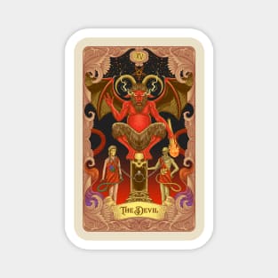 The Devil Tarot Card Magnet