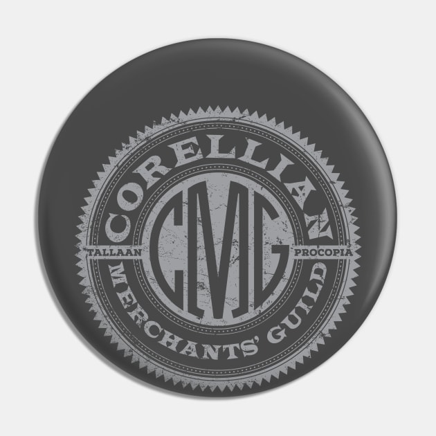 Corellian Merchants' Guild Pin by MindsparkCreative