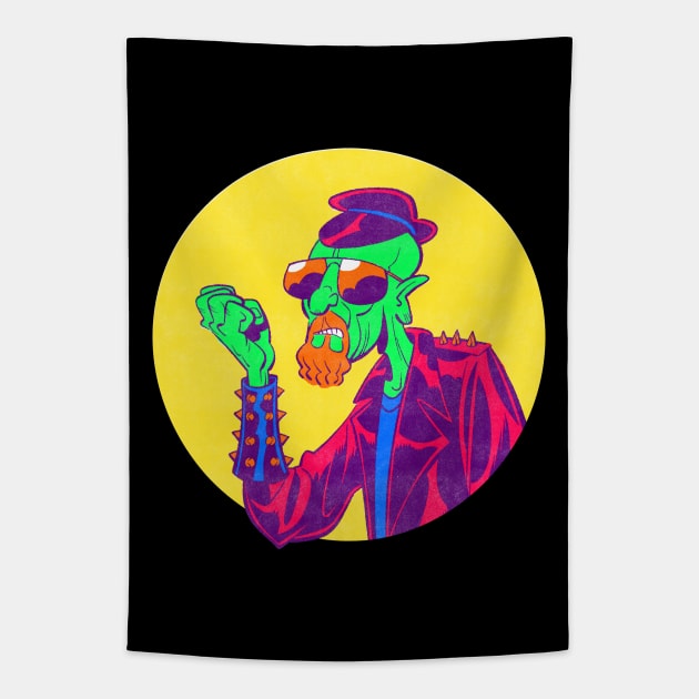 Rob Halford Tapestry by tommartinart