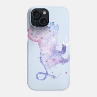 Leo Galaxy Watercolor Phone Case