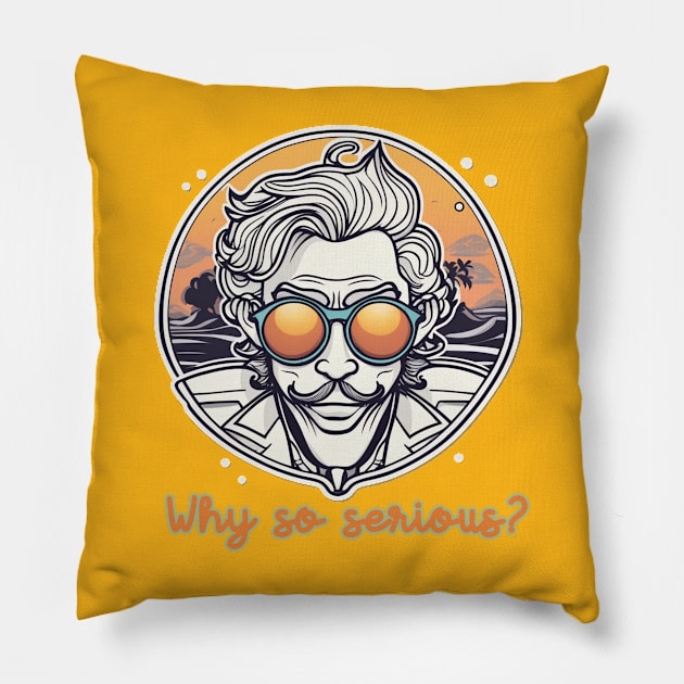 Joker - why so serious Pillow by XtremePizels