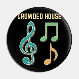 CROWDED HOUSE BAND Pin