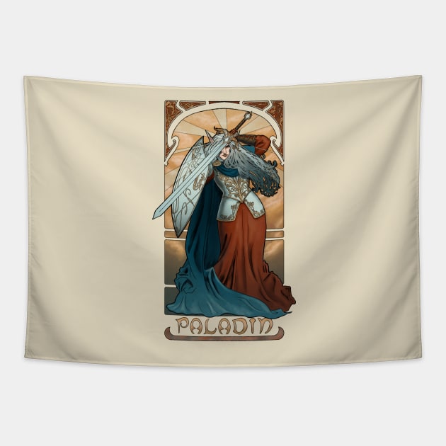 La Paladin - The Paladin Tapestry by BrandiYorkArt