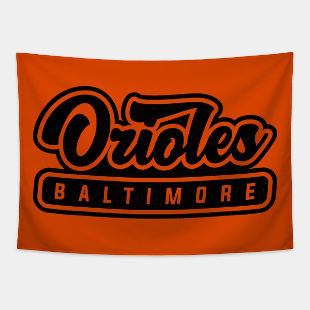 Baltimore Orioles 02 Tapestry by Karambol