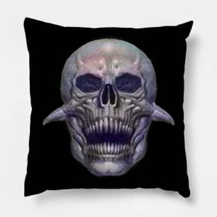 Demon Skull Pillow