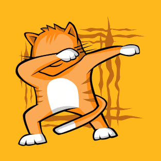 Dabbing Tabby Cat T-Shirt