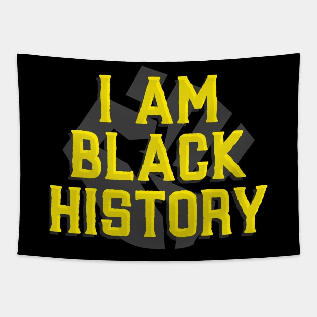 I Am Black History Tapestry by Lasso Print