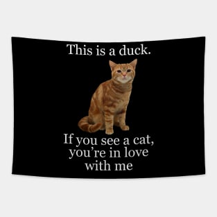 This is a duck Tapestry