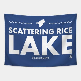 Vilas County, Wisconsin - Scattering Rice Lake Tapestry