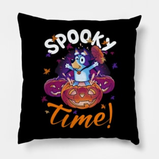 halloween bluey Pillow