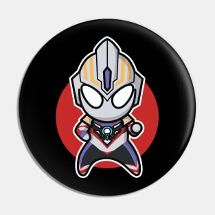 Ultraman Orb Spacium Zeperion Chibi Style Kawaii Pin