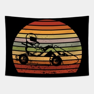 Go Kart Vintage Tapestry