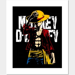 159804 One Piece ACE OP Monkey D Luffy Fighting Anime Wall Print Poster