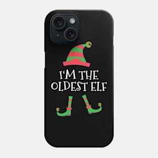 Elf Costume Christmas Party oldest Elf Christmas Phone Case