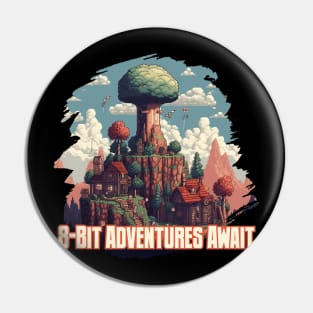 8-Bit Adventures Await Pin