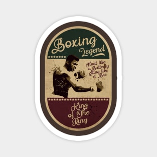 Boxing Legend Vintage Deluxe Magnet