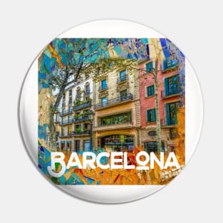 Barcelona Pin