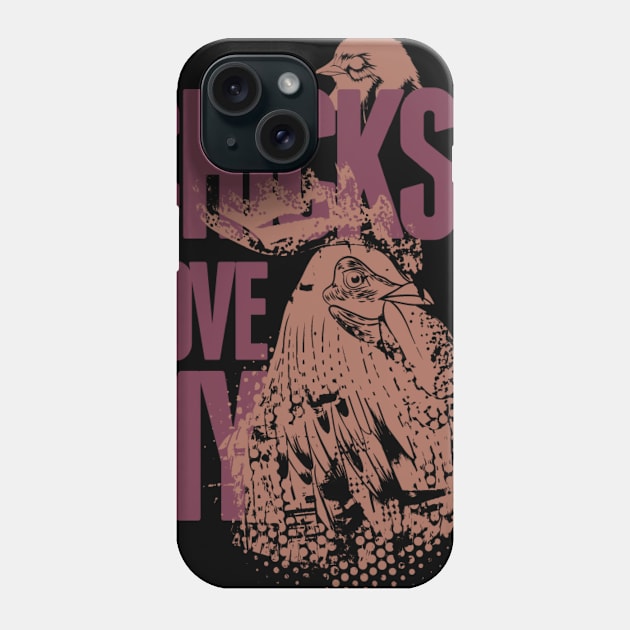 chicks Phone Case by Mhossam