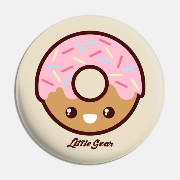 Dom Donut Pin by littlegear