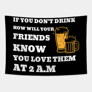 Beer Lover Tapestry