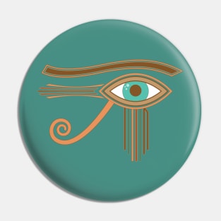 Eye of Horus Ancient Egyptian Amulet for Health Pin