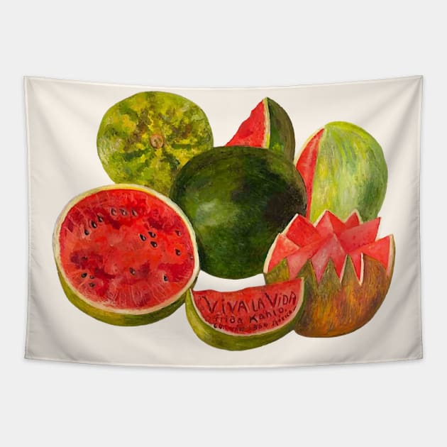 twinkling watermelon Tapestry by nelkrshop