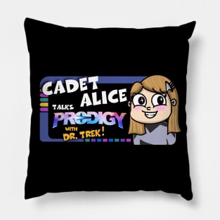 Cadet Alice Talks Prodigy Pillow