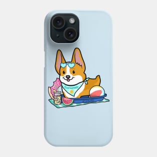 Summer Corgi Phone Case