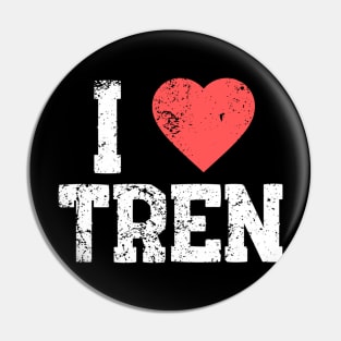 I love Tren Vintage Pin