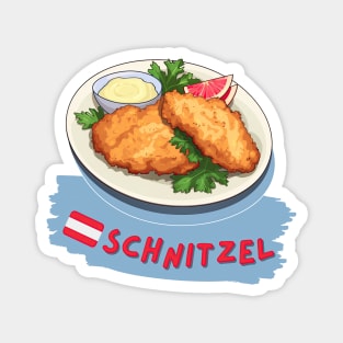 Schnitzel | Austrian food Magnet