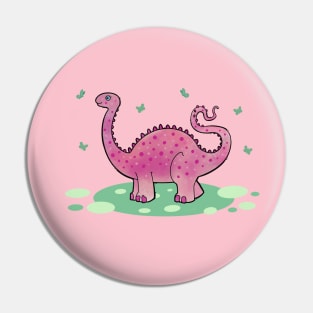 cute pink dinosaur Pin