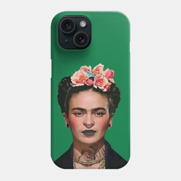 Frida Kahlo reimagined Phone Case by SCL1CocoDesigns