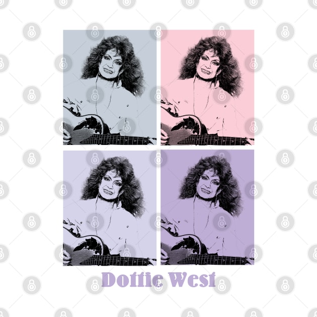 Dottie West 80s Pop Art by KERIKIL