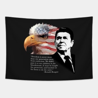 Ronald Reagan Quote 3 Tapestry