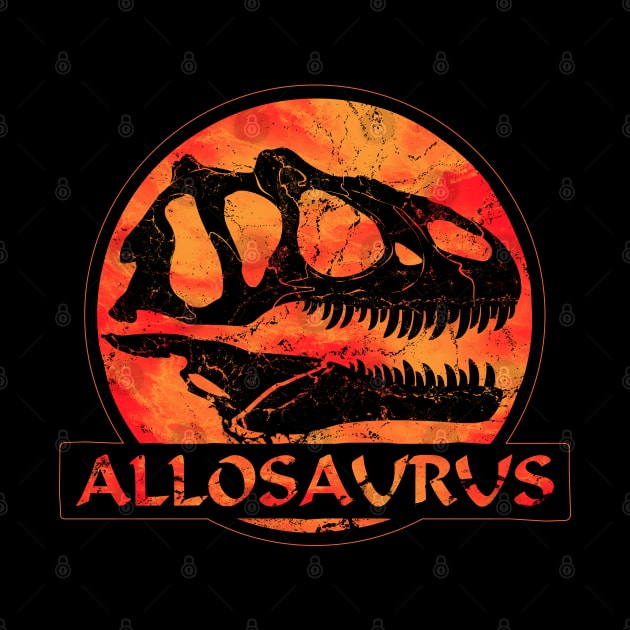 Allosaur by NicGrayTees