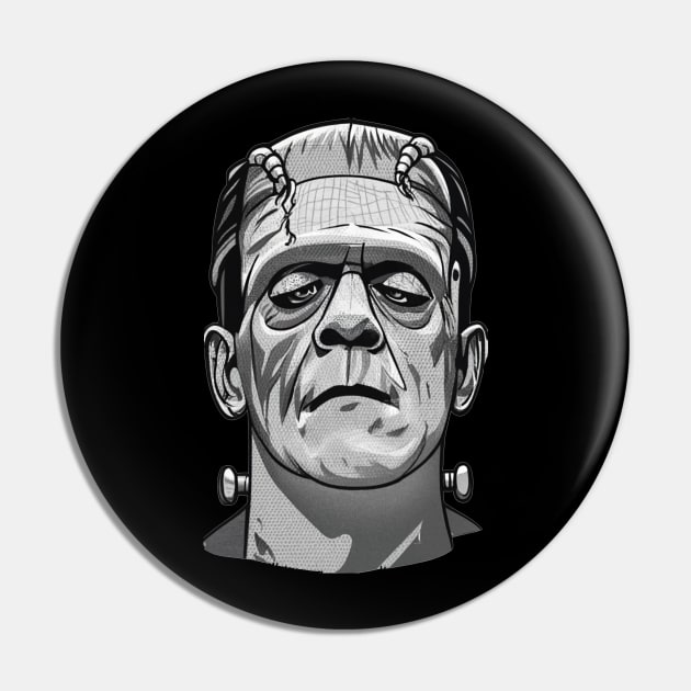 Frankenstein coloring book Pin by aknuckle