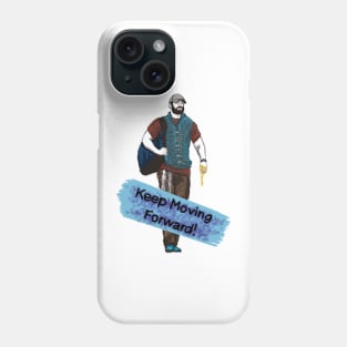 Keep Moving Forward! (The Rosary Boxer) Phone Case