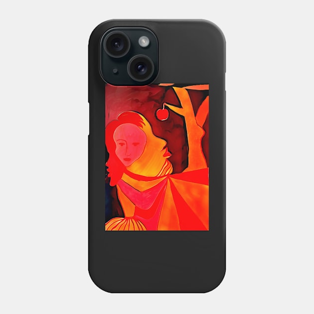 Stream of Consciousness Art Phone Case by Sarah Curtiss