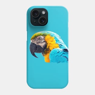 Macaw portrait Phone Case