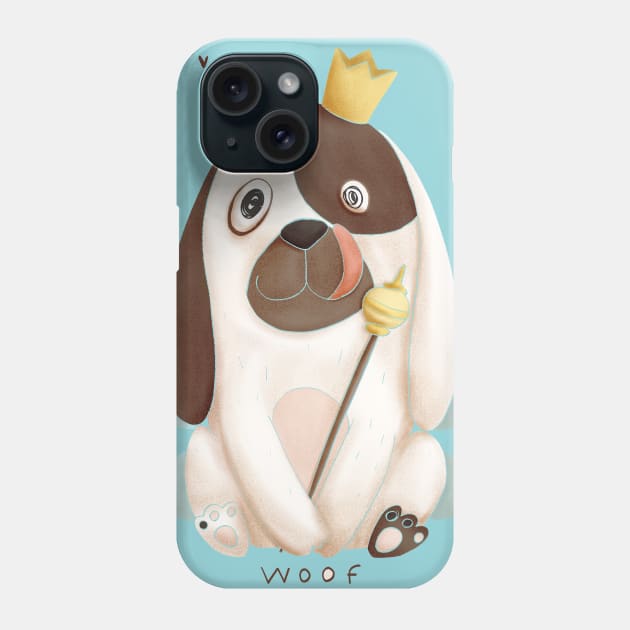 The King’s Speech. Woof. Phone Case by Lmay