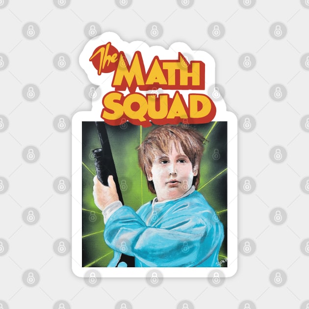 Math Squad Magnet by Shock Shop