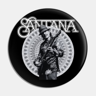 Santana rock Pin