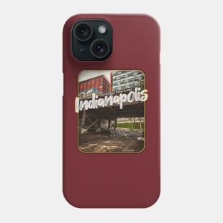 Greetings from Scenic Indianapolis - Spades Park Phone Case