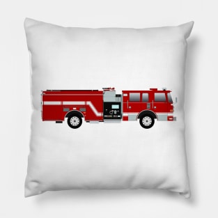 Red Fire Engine Pillow