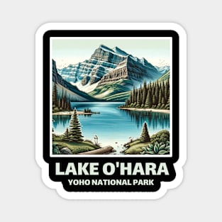 LAKE O'HARA YOHO NATIONAL PARK Magnet